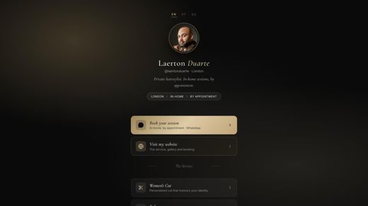 Site de Laerton Duarte